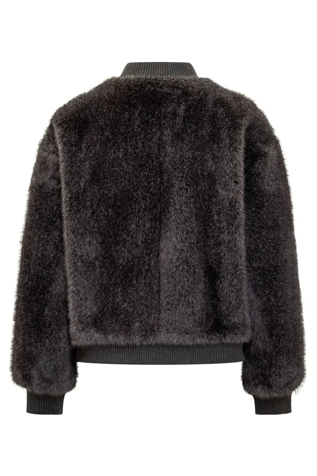 Faux Fur Bomber Jacket