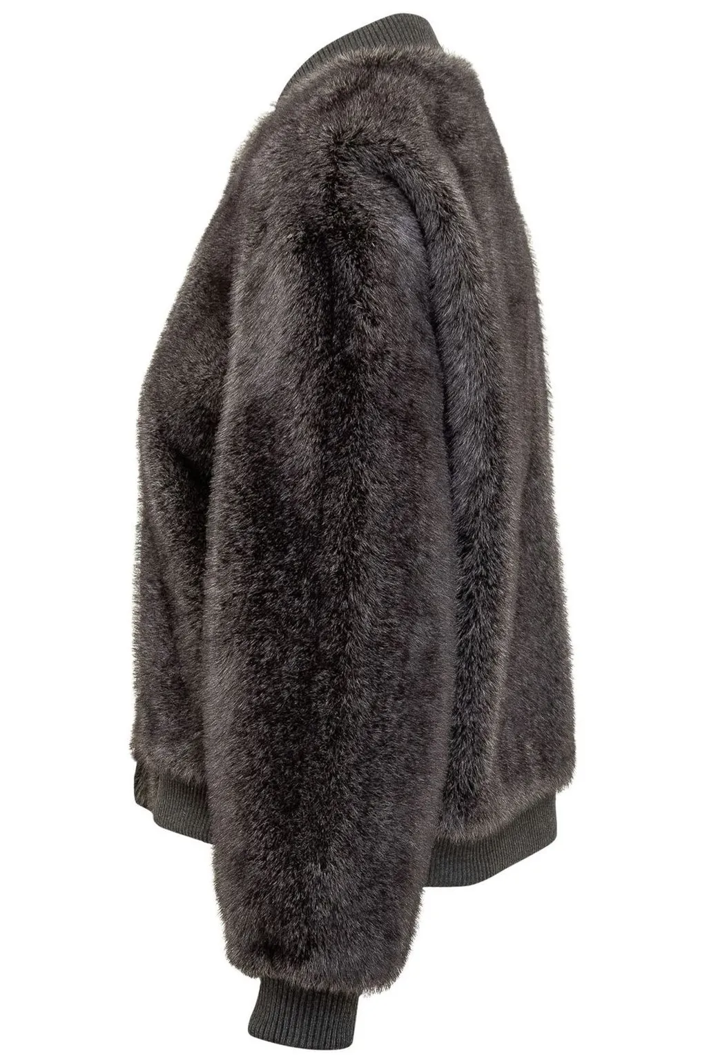 Faux Fur Bomber Jacket