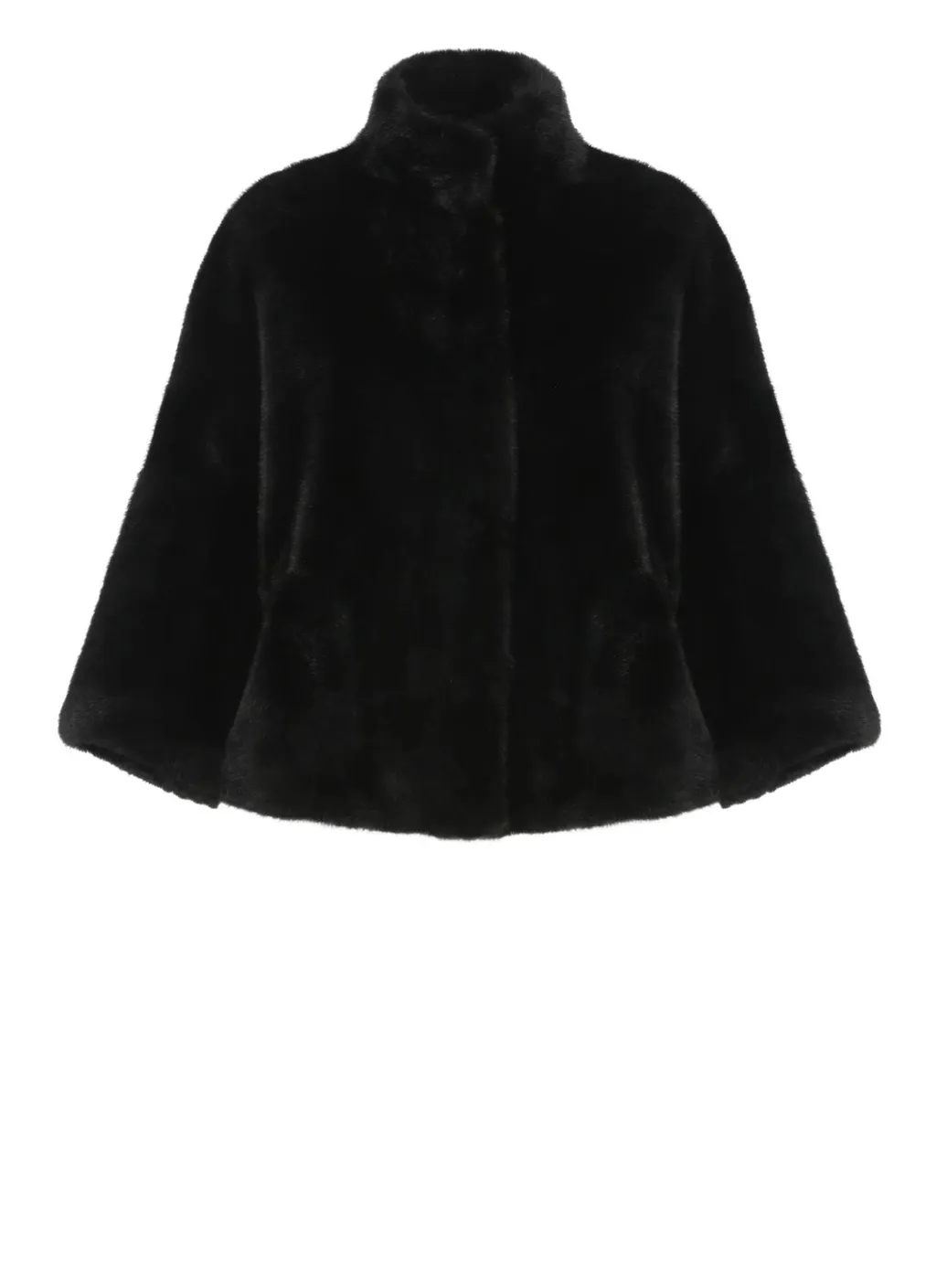 Faux Fur Cape