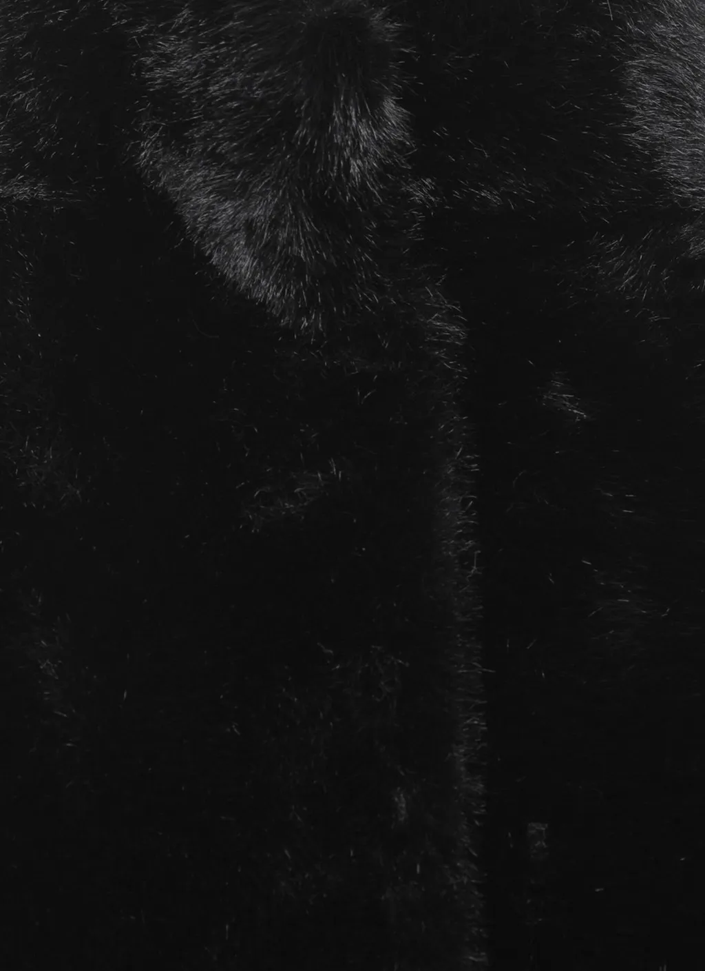 Faux Fur Cape