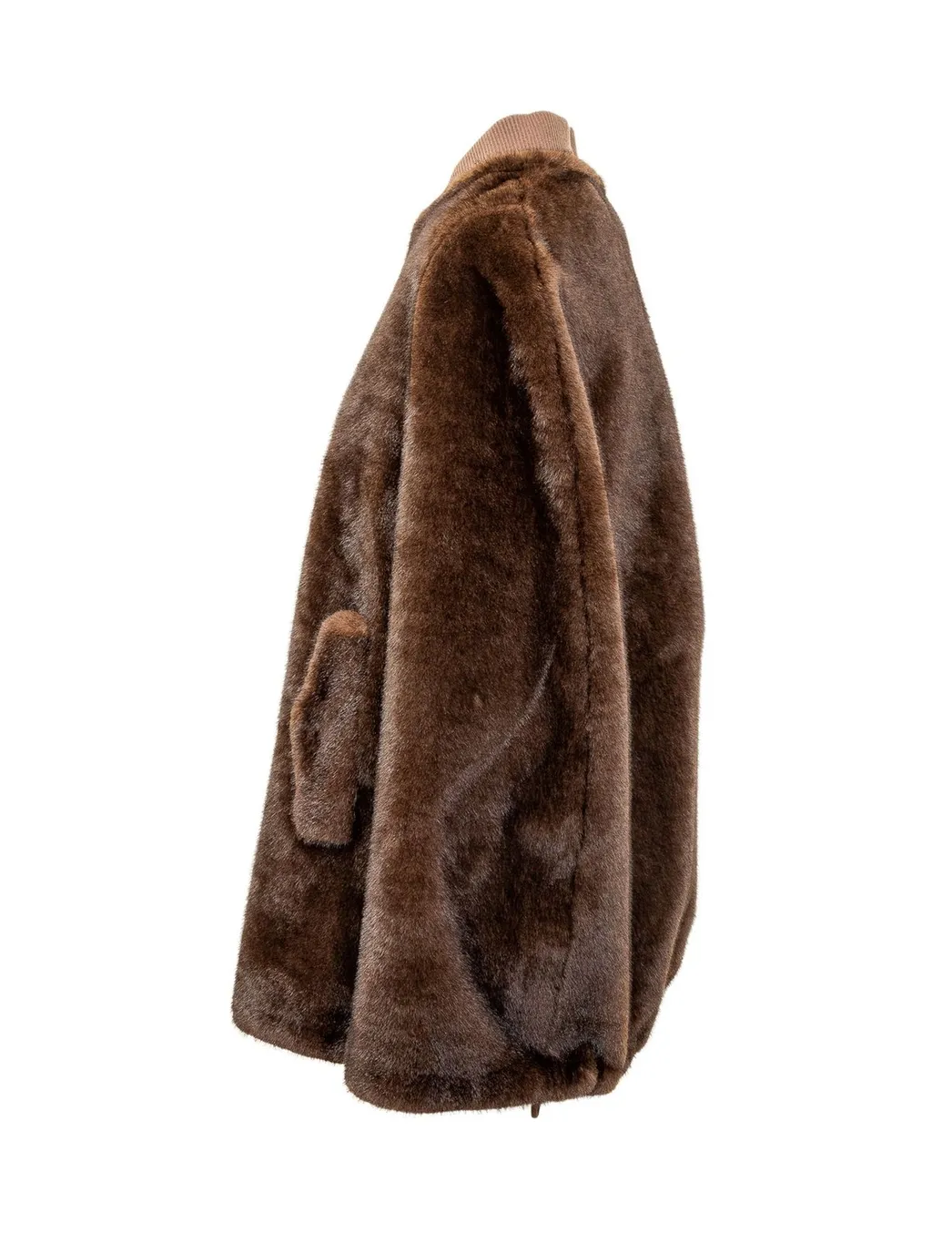 Faux Fur Cropped Jacket