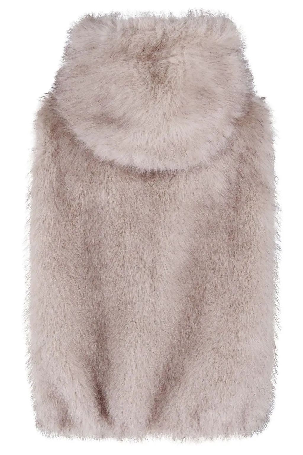 Hooded Fur Vest
