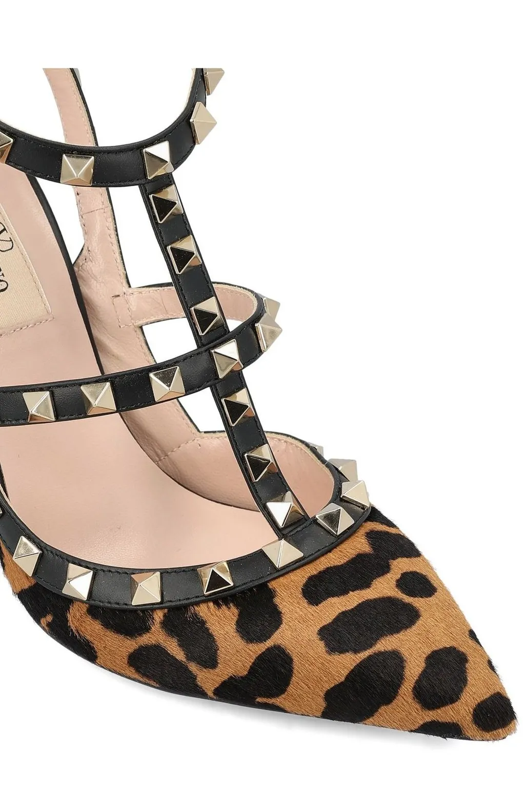 Rockstud T-Strap Pumps