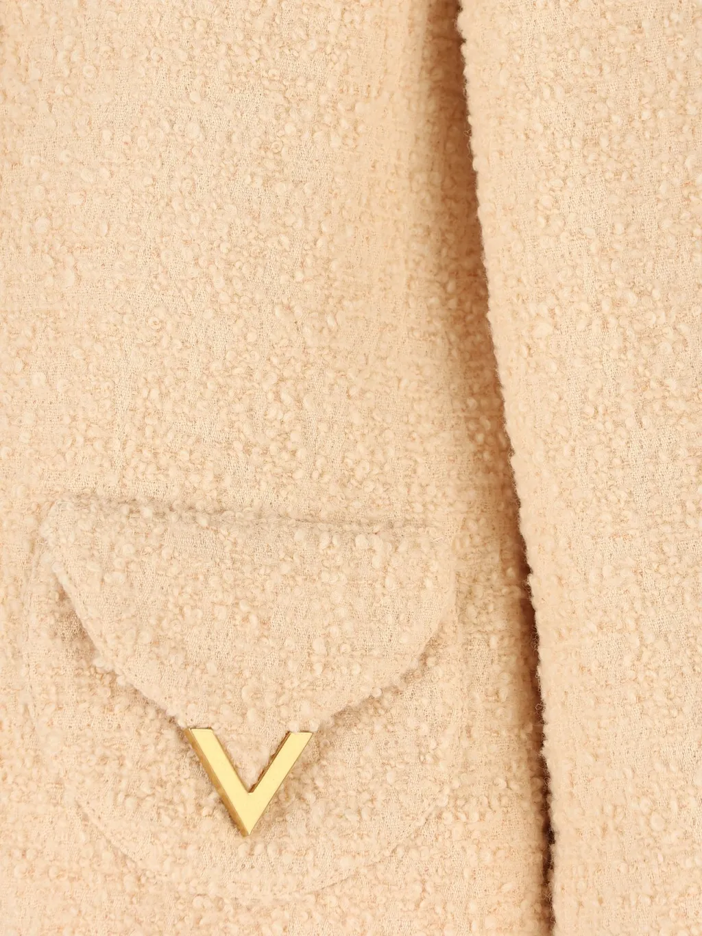 Cropped Bouclé Jacket