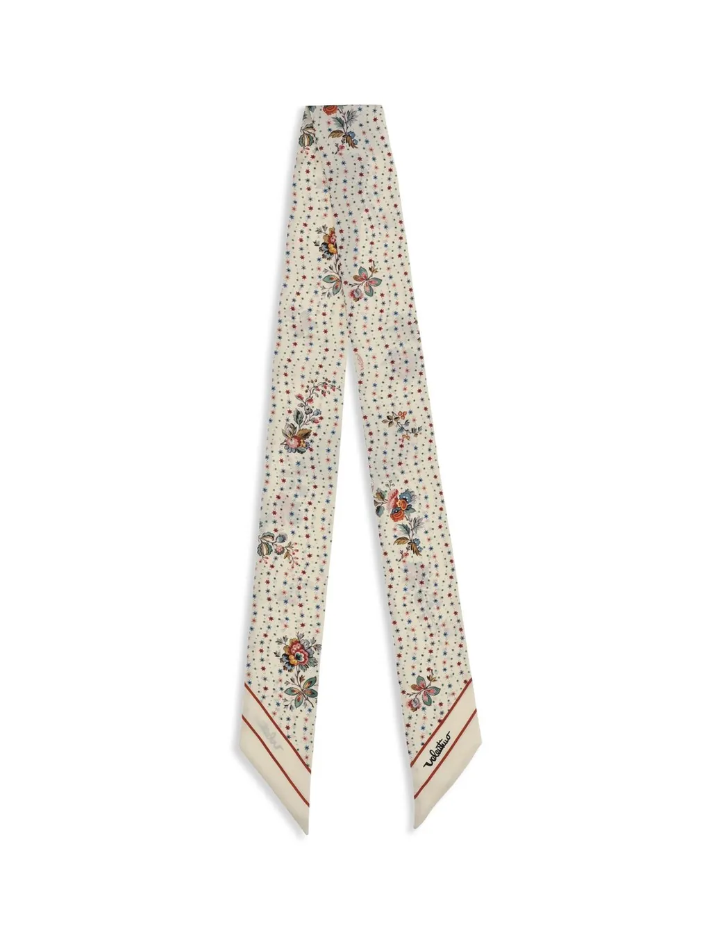 Printed Silk Twill Scarf