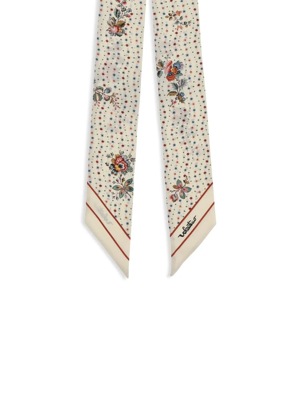 Printed Silk Twill Scarf