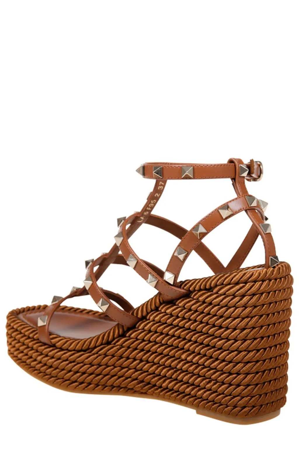 Studded Platform Wedge Sandals