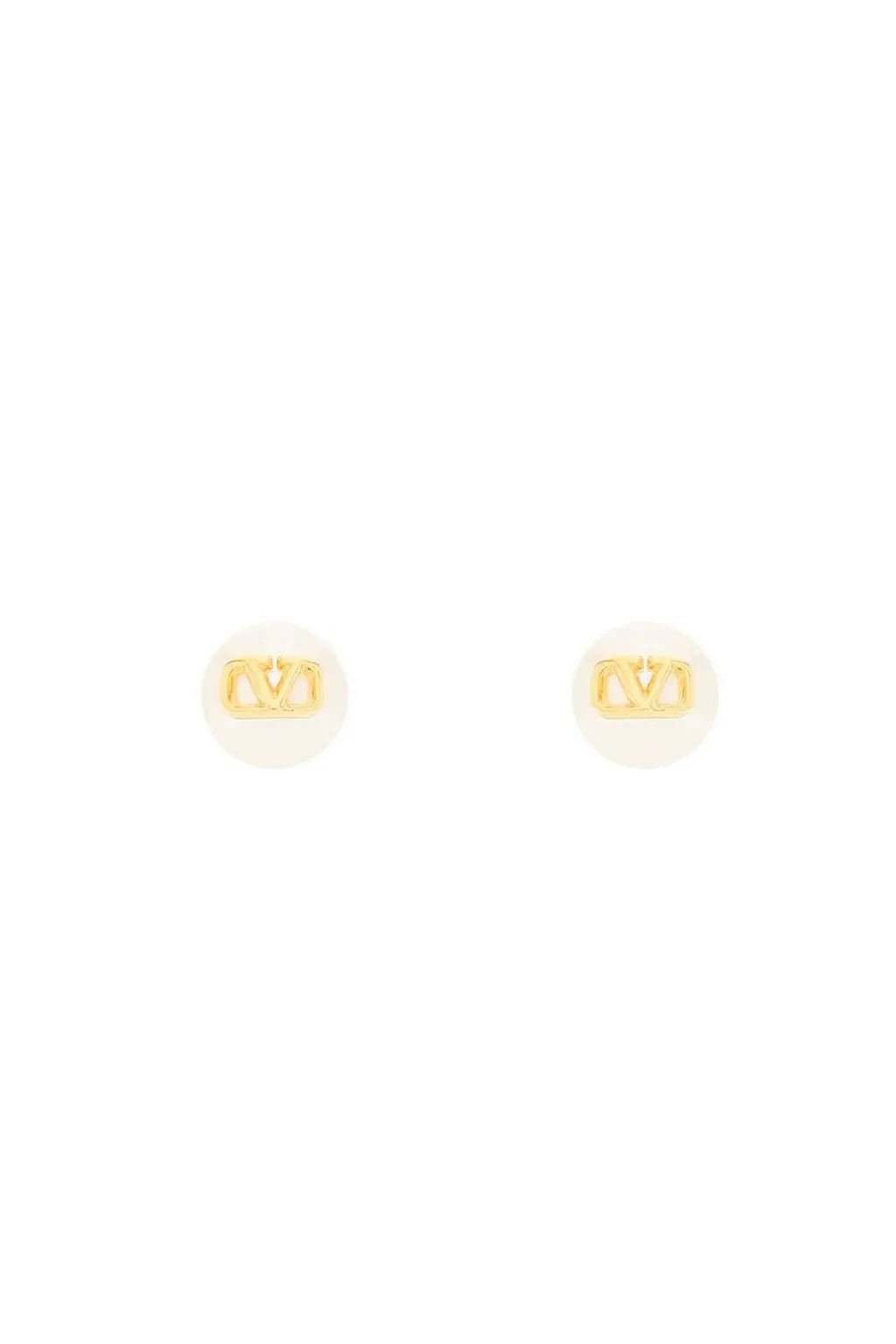 Logo Stud Earrings