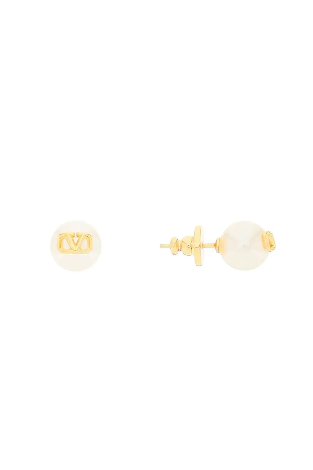 Logo Stud Earrings