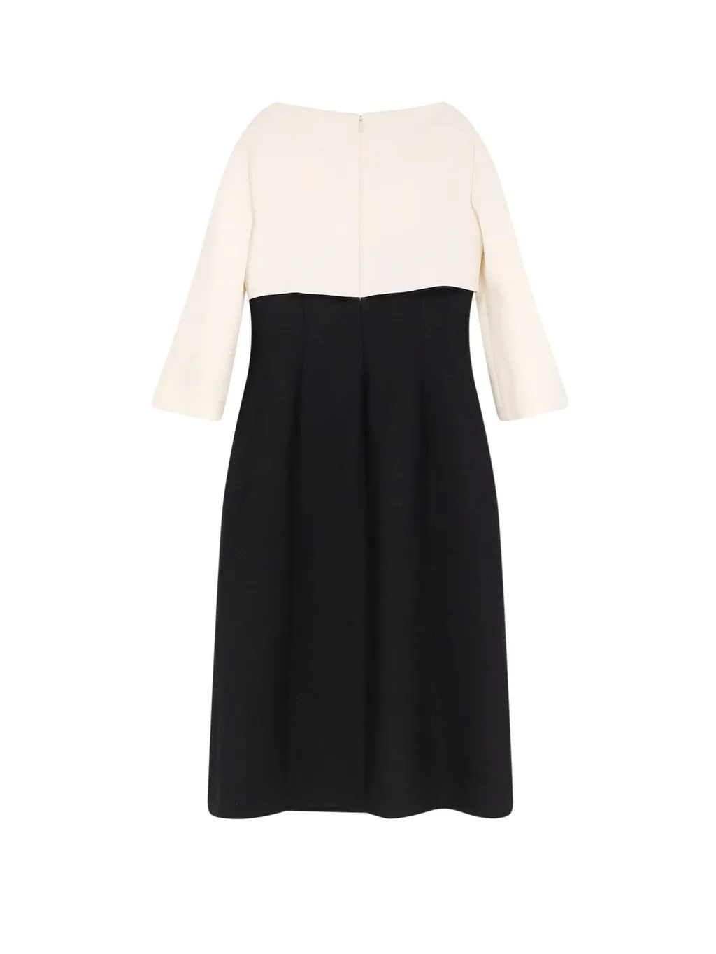 Colorblock Dress With Bow Detail
