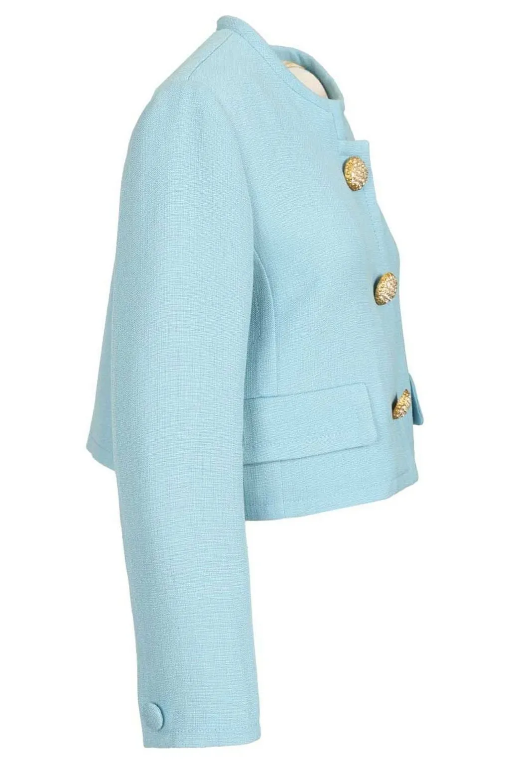 Cropped Tweed Jacket