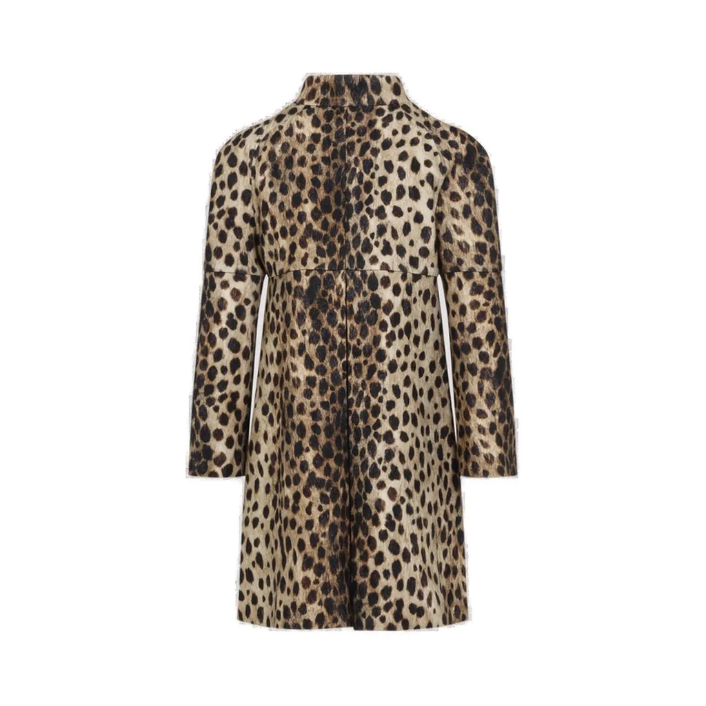 Leopard Print Coat
