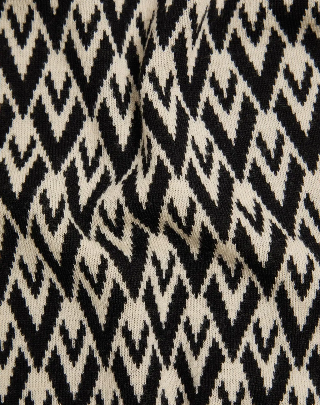Jacquard Knit Sweater