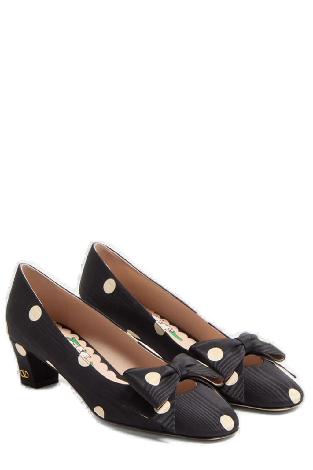 Polka Dot Bow Pumps