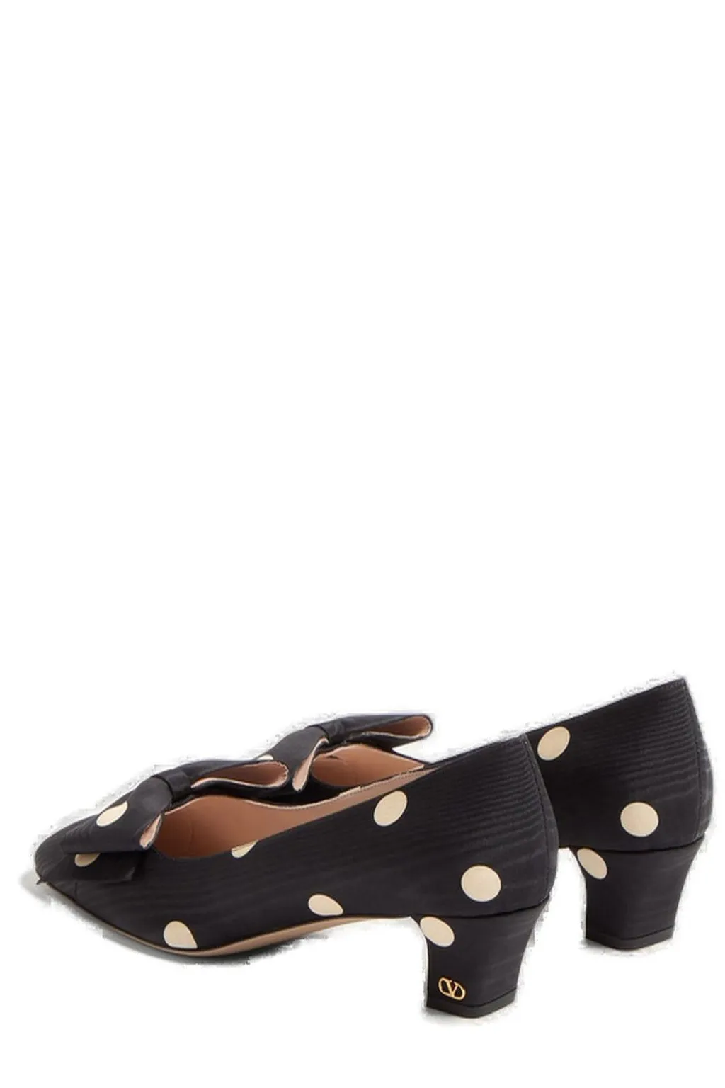 Polka Dot Bow Pumps