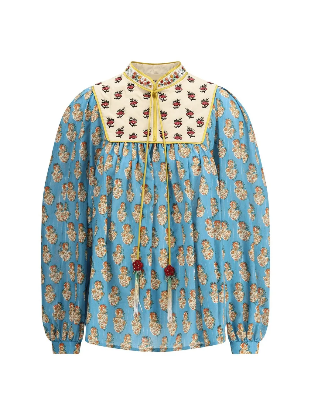 Embroidered Cotton Blouse