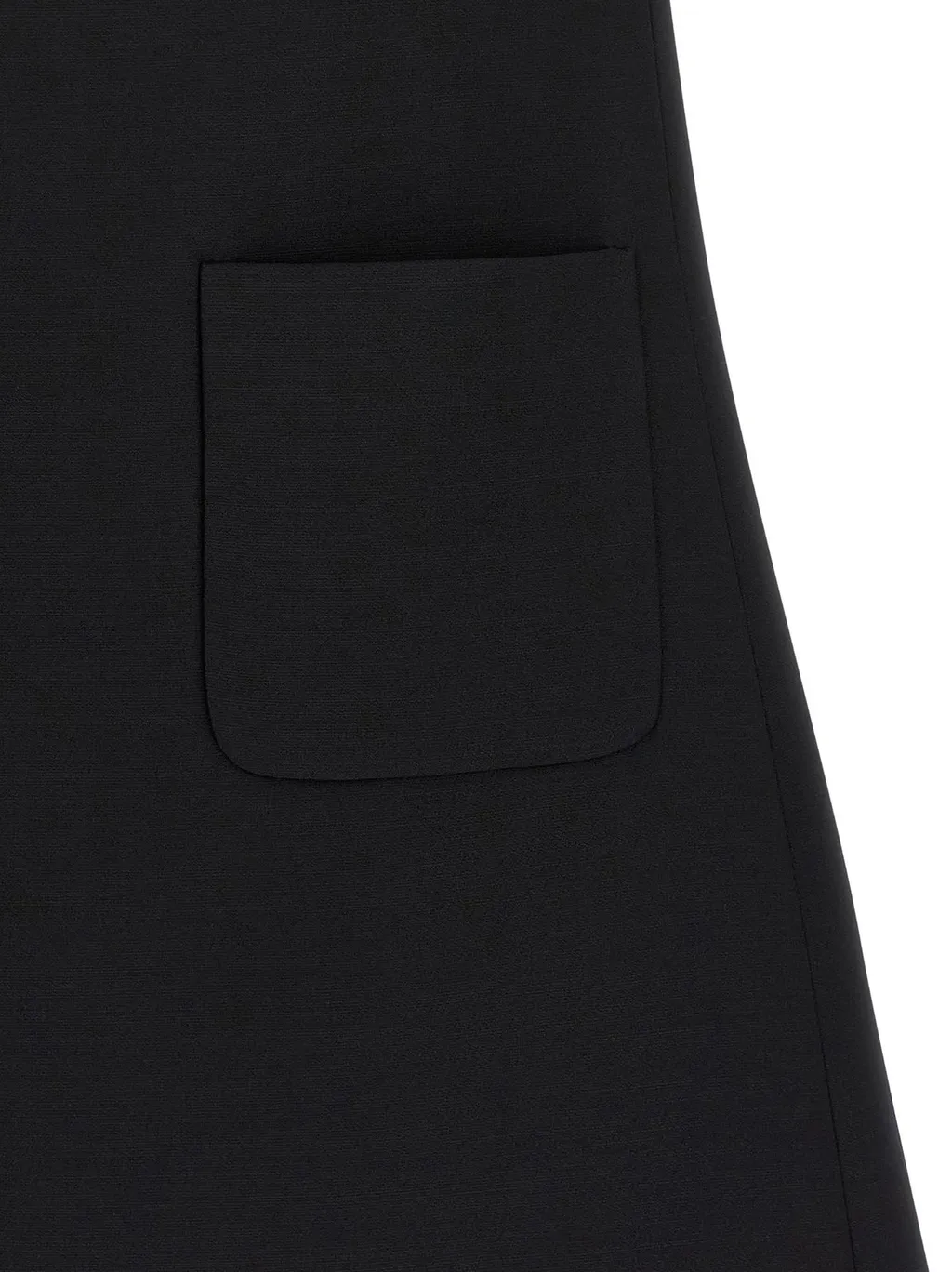 A-Line Dress With Bow Collar