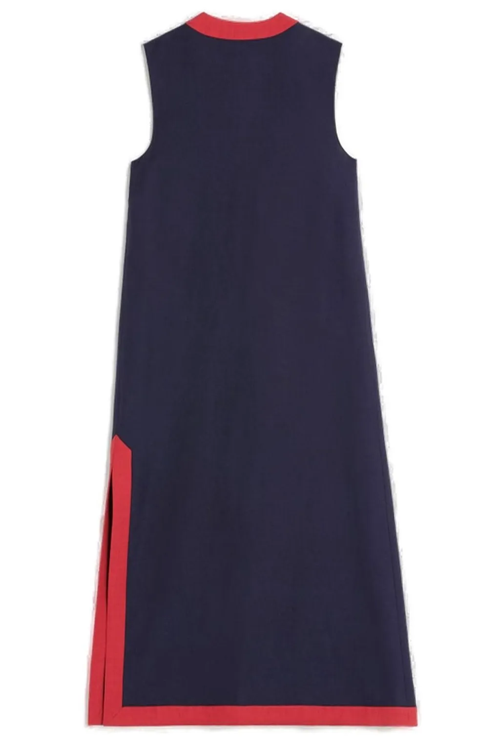 Sleeveless V-Neck Dress