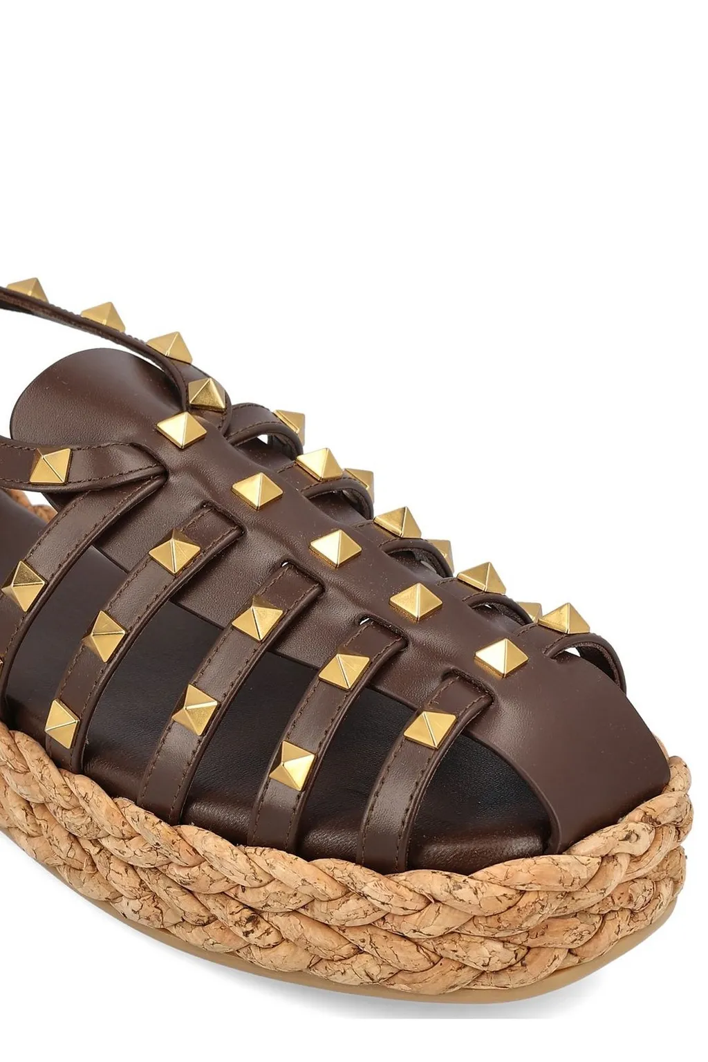 Studded Platform Sandals