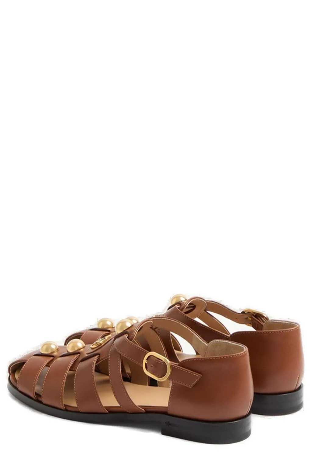 Gladiator Sandals With Pearls