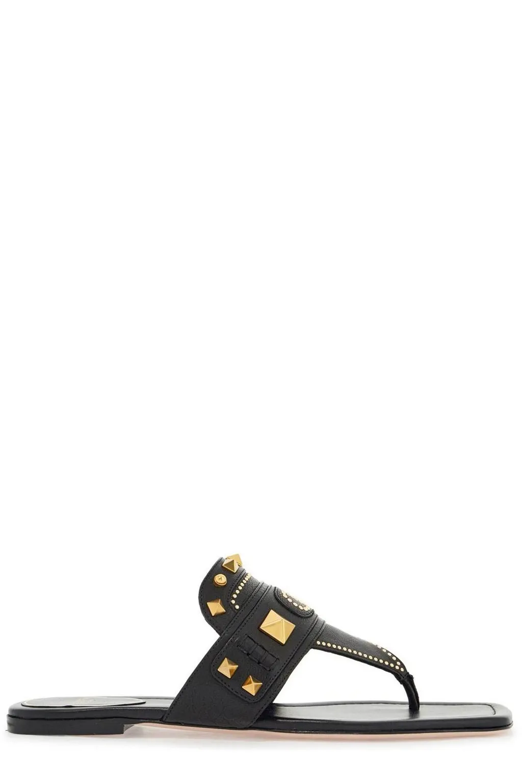 Studded Thong Sandals