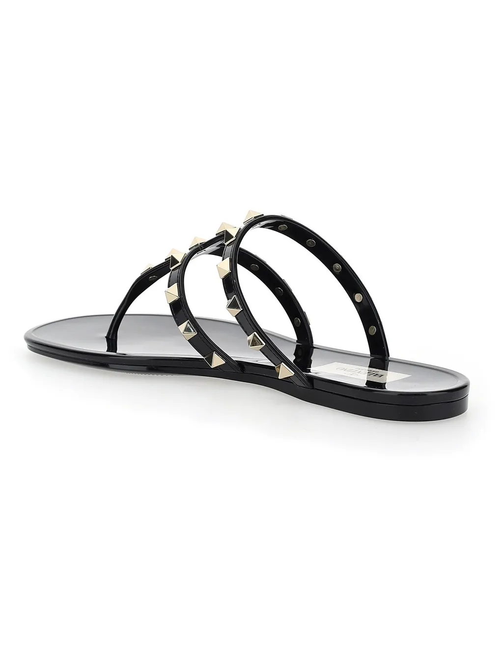 Rockstud Jelly Thong Sandals