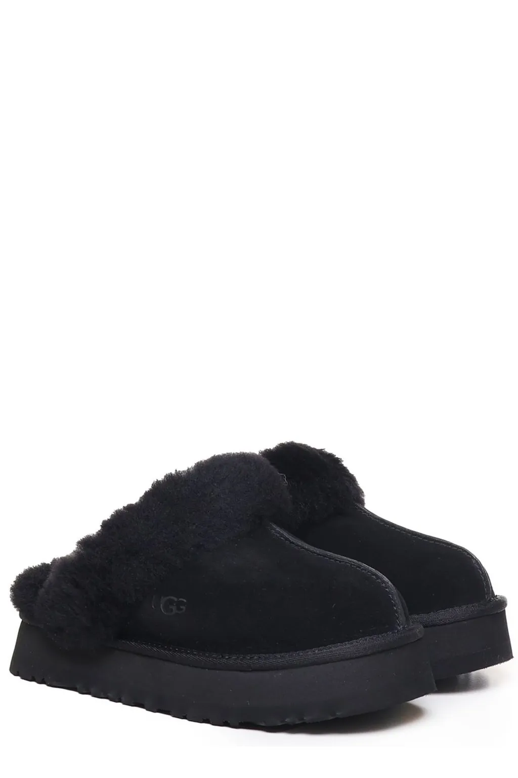 Scuffette Ii Suede Shearling Lined Clogs