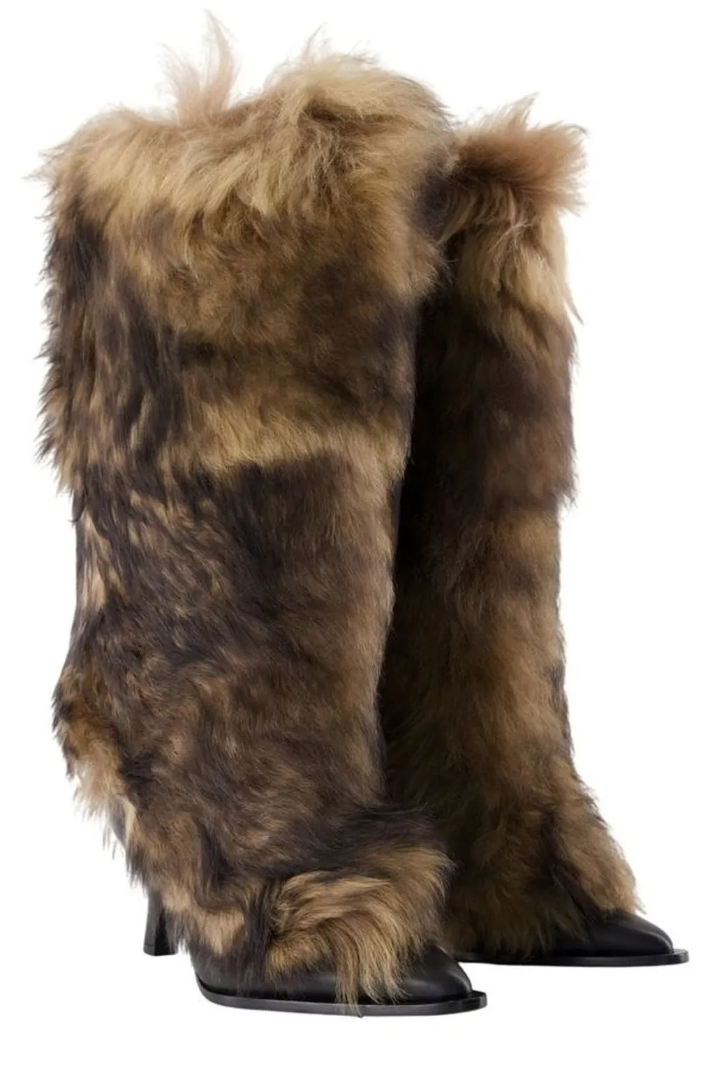 Fur-Trimmed Boots