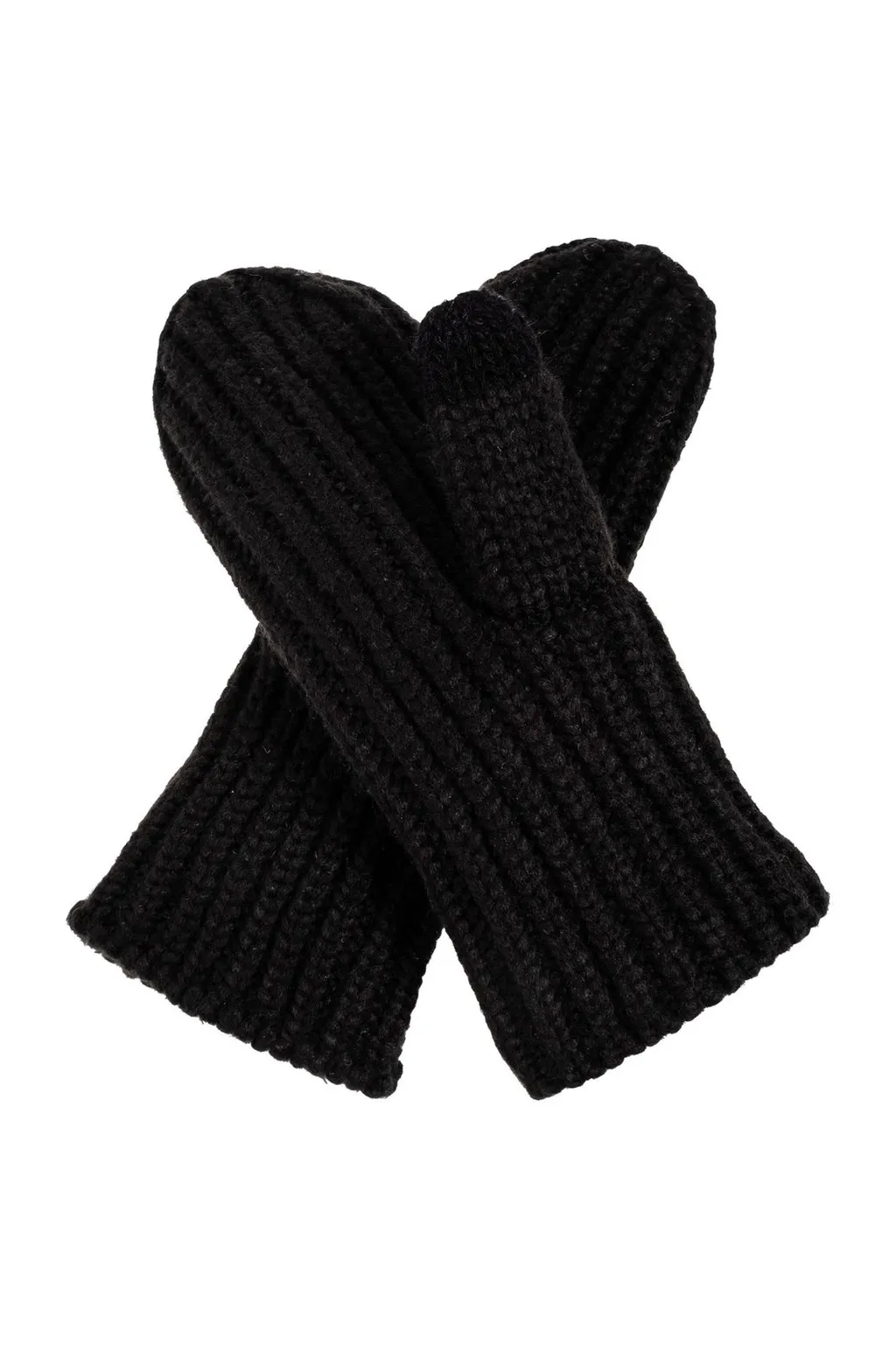 Ribbed Mittens