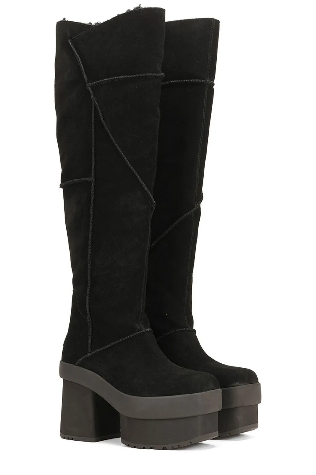 Platform Over-The-Knee Boots