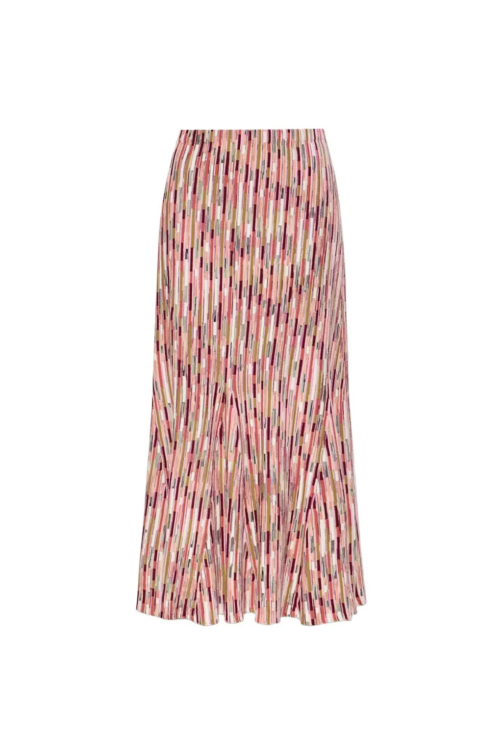 Pleated Maxi Skirt