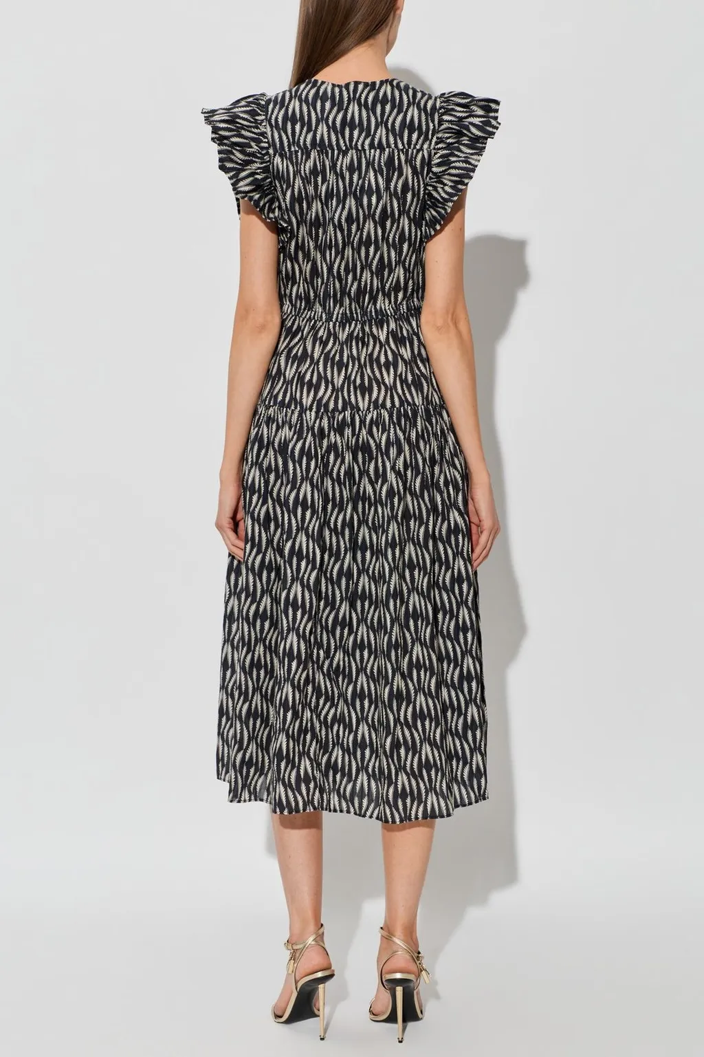 Tiered Midi Dress