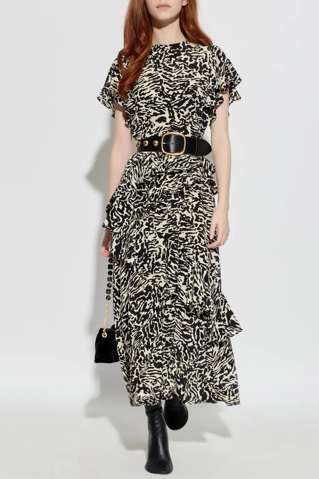 Ruffled Maxi Dress