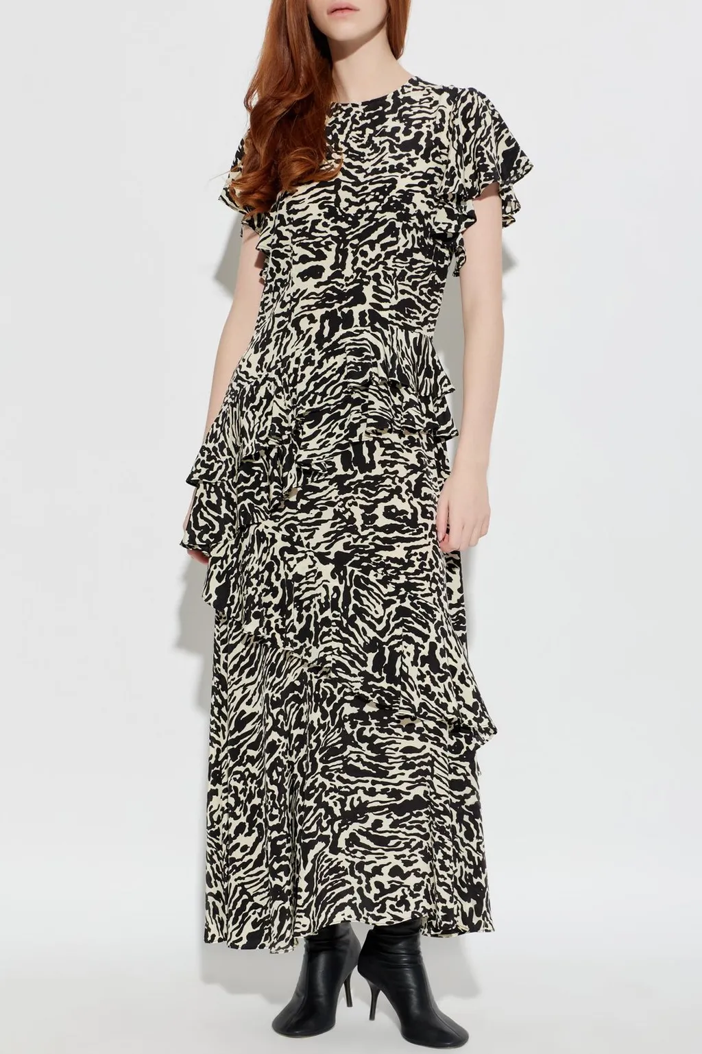 Ruffled Maxi Dress