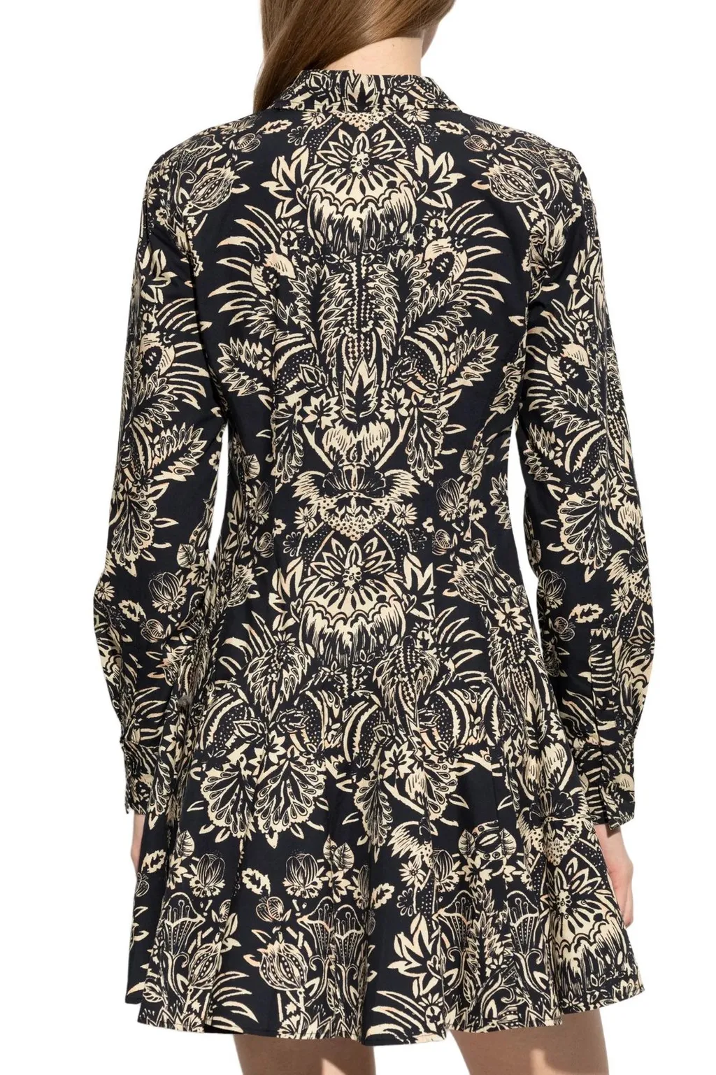 Printed Shirt Dress