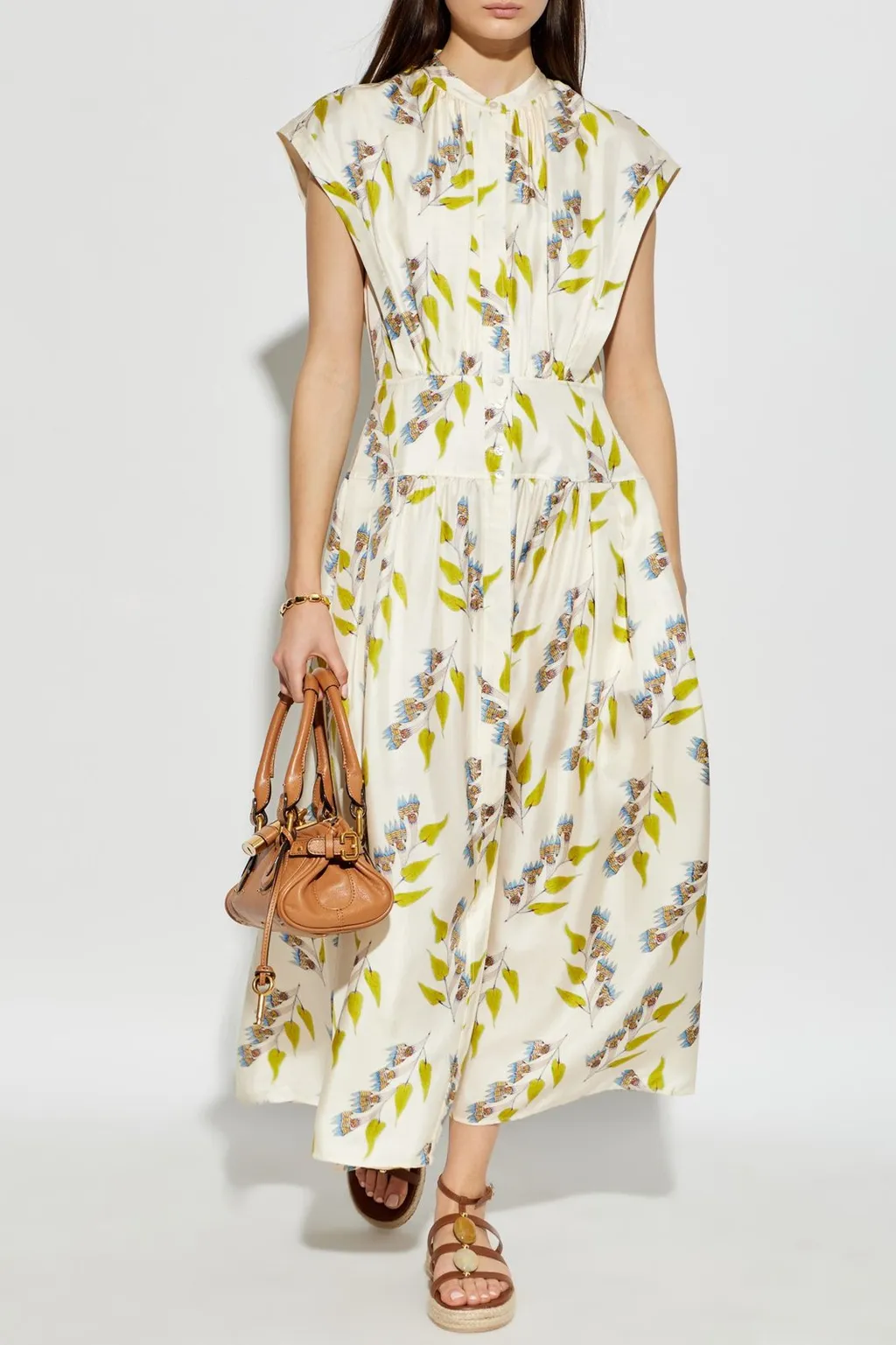 Floral Print Midi Dress