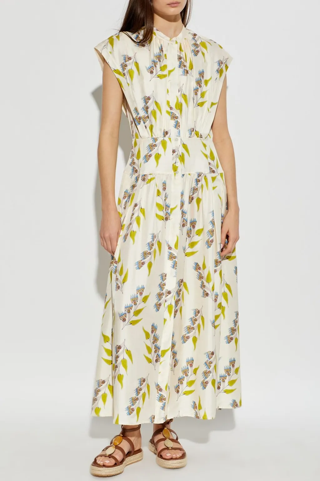 Floral Print Midi Dress