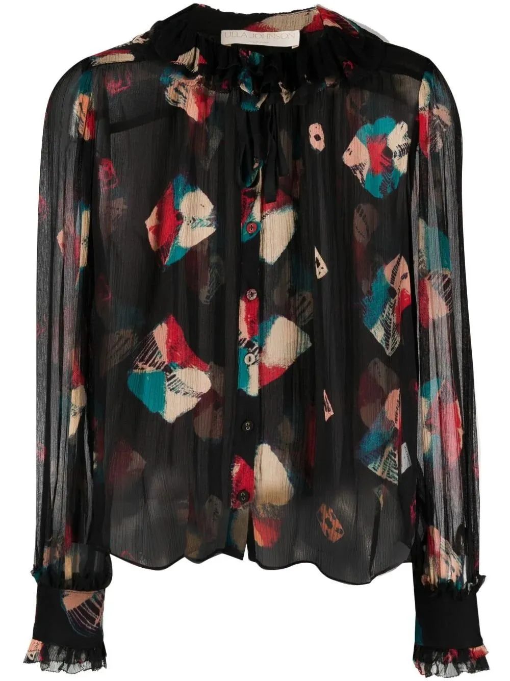 Printed Chiffon Blouse