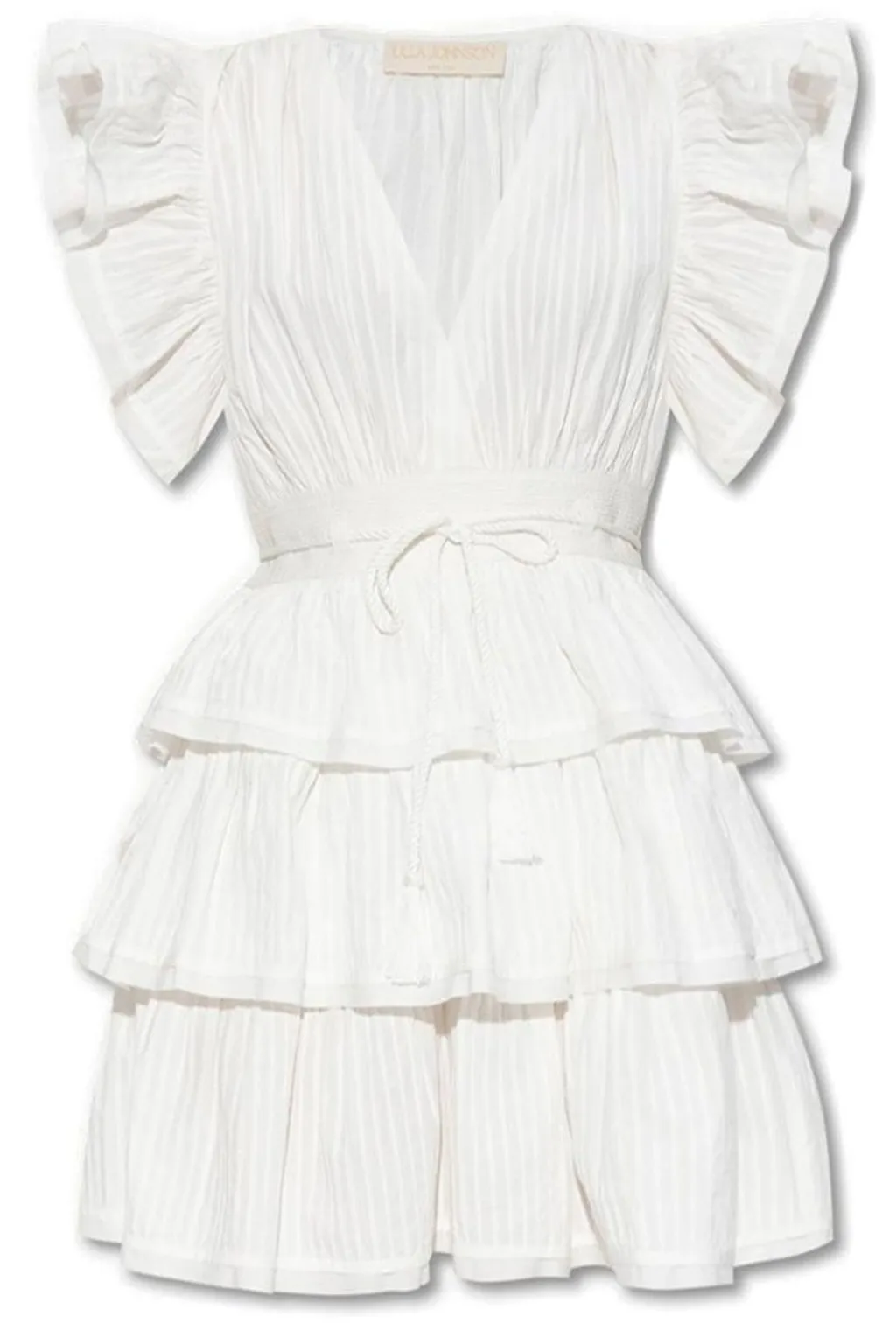 Tiered Ruffle Mini Dress