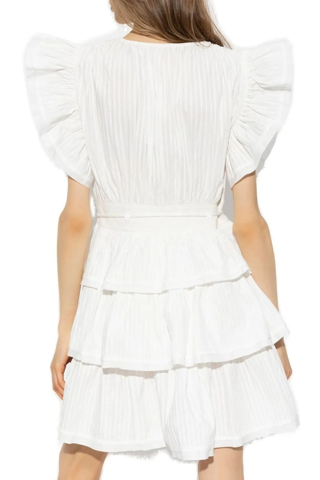 Tiered Ruffle Mini Dress
