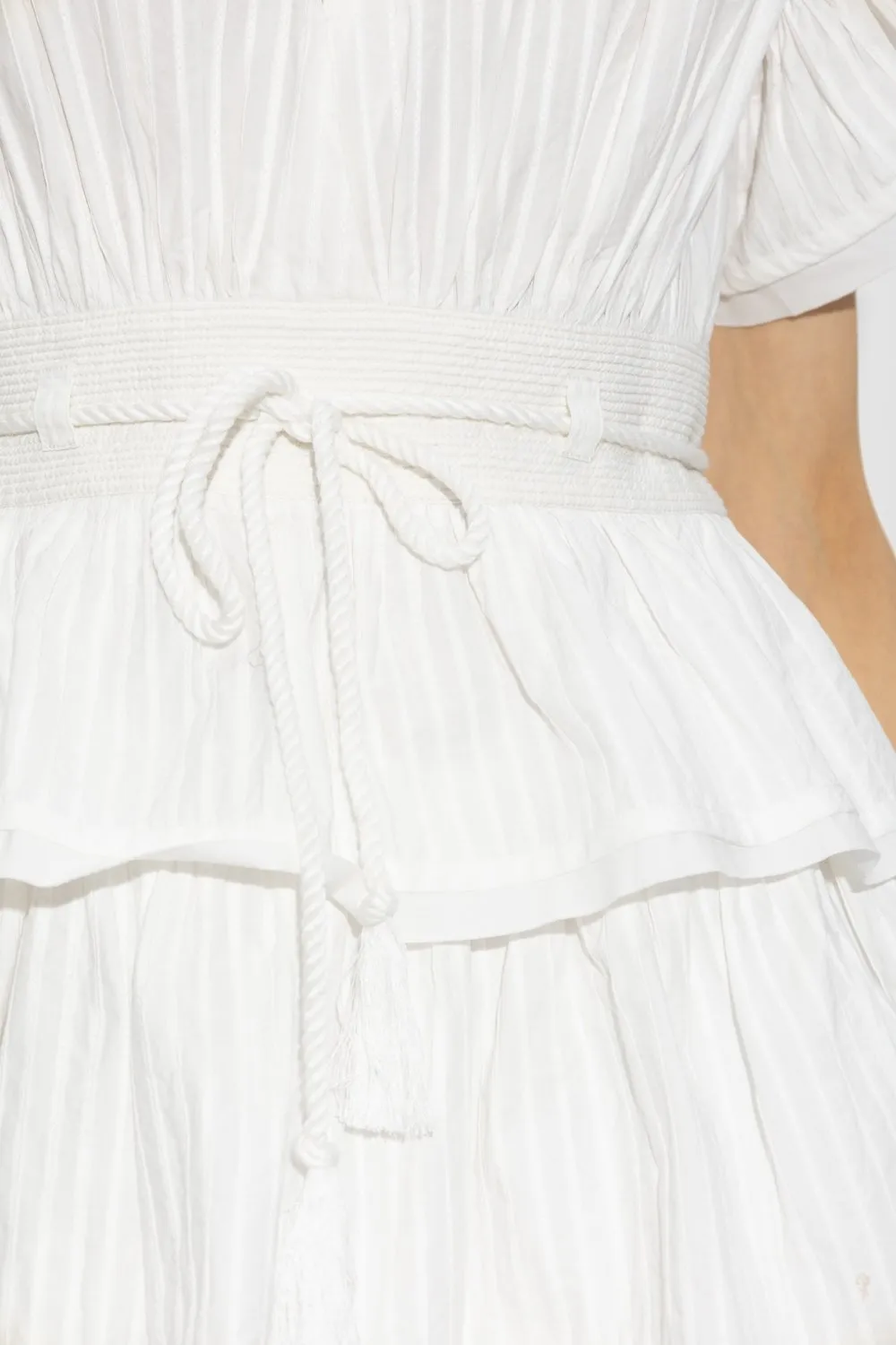 Tiered Ruffle Mini Dress