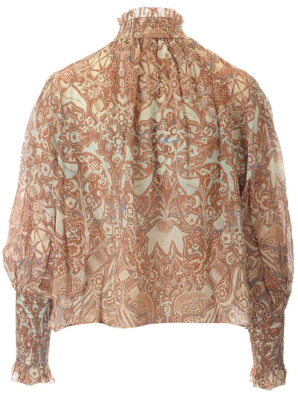High-Neck Blouse