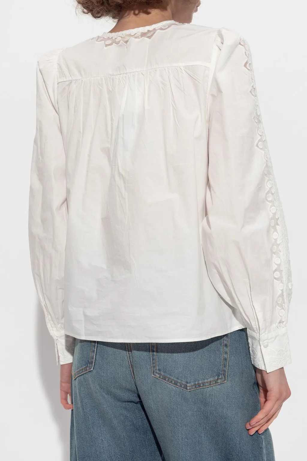 Blouse With Embroidery