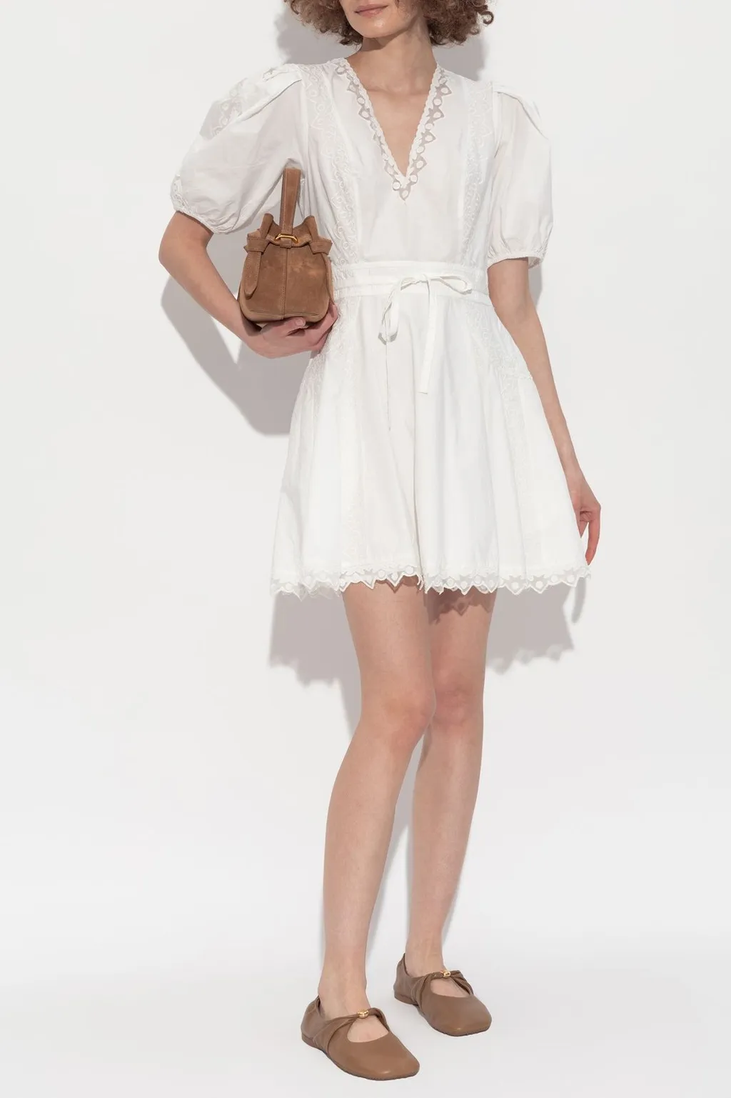 Cotton Broderie Anglaise Dress