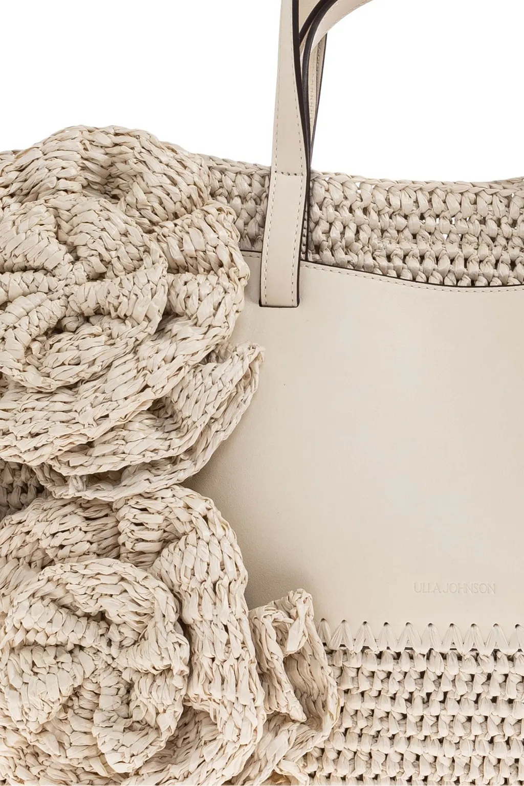 Tote Bag With Floral AppliquÉS