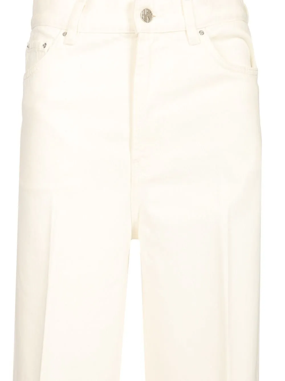 High-Rise Straight-Leg Jeans