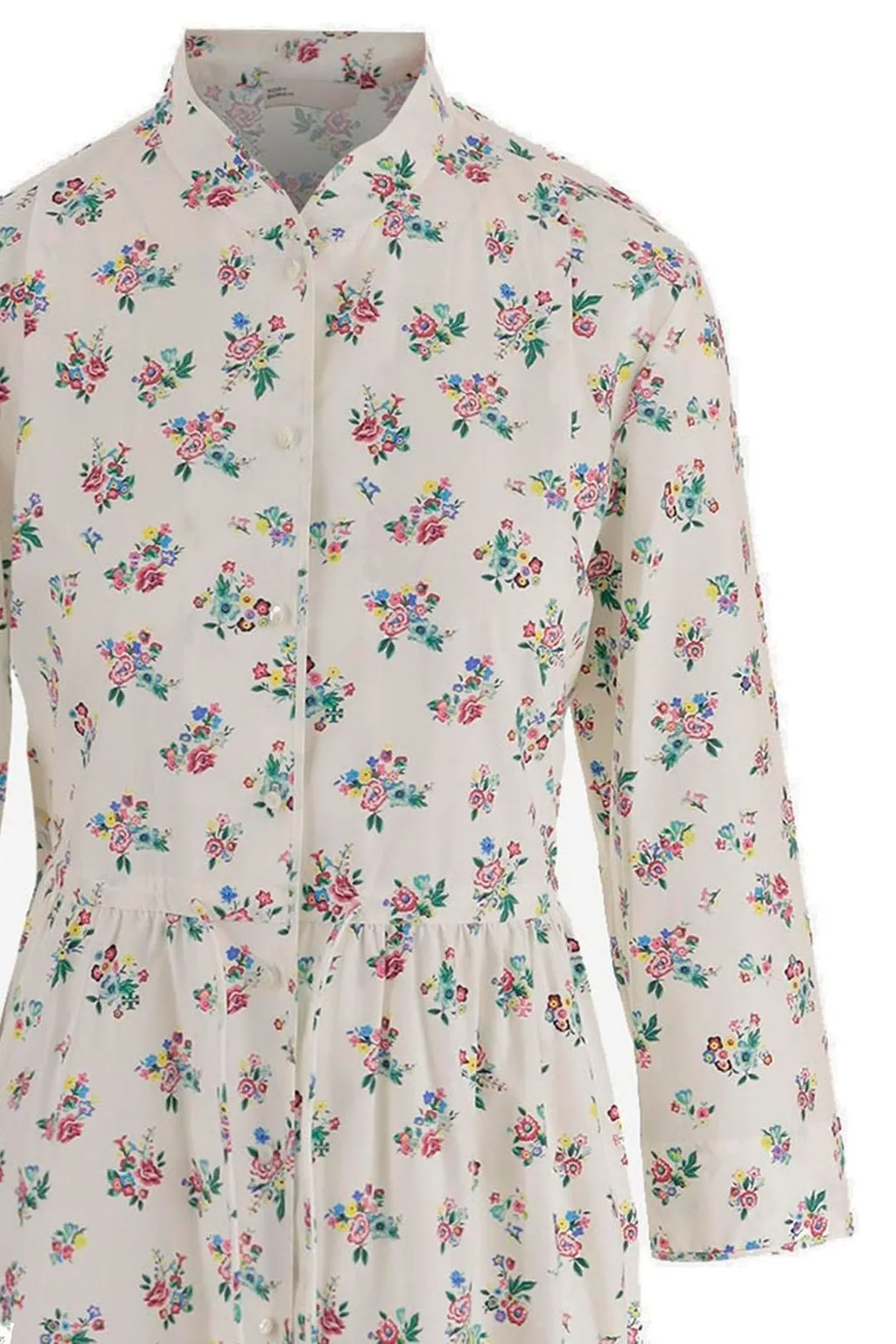Floral Print Shirt Dress