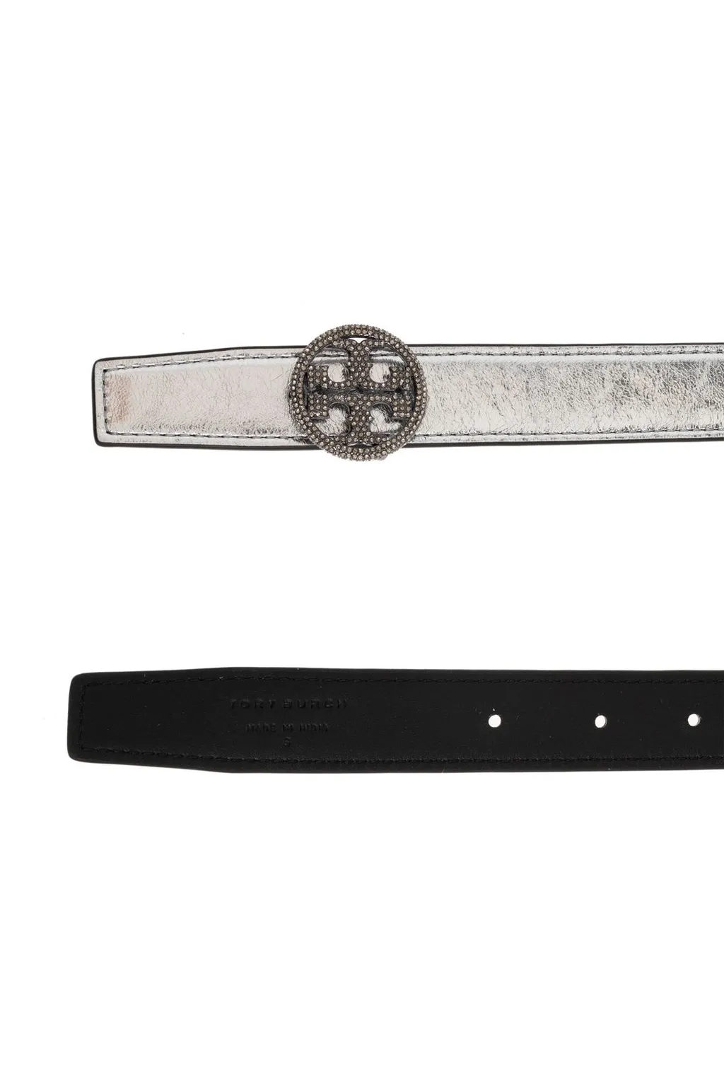 Belt With Double T Buckle