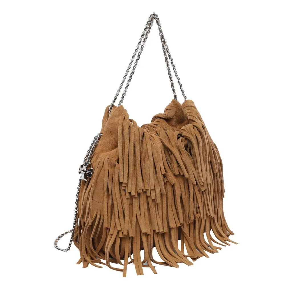 Fringed Bucket Bag