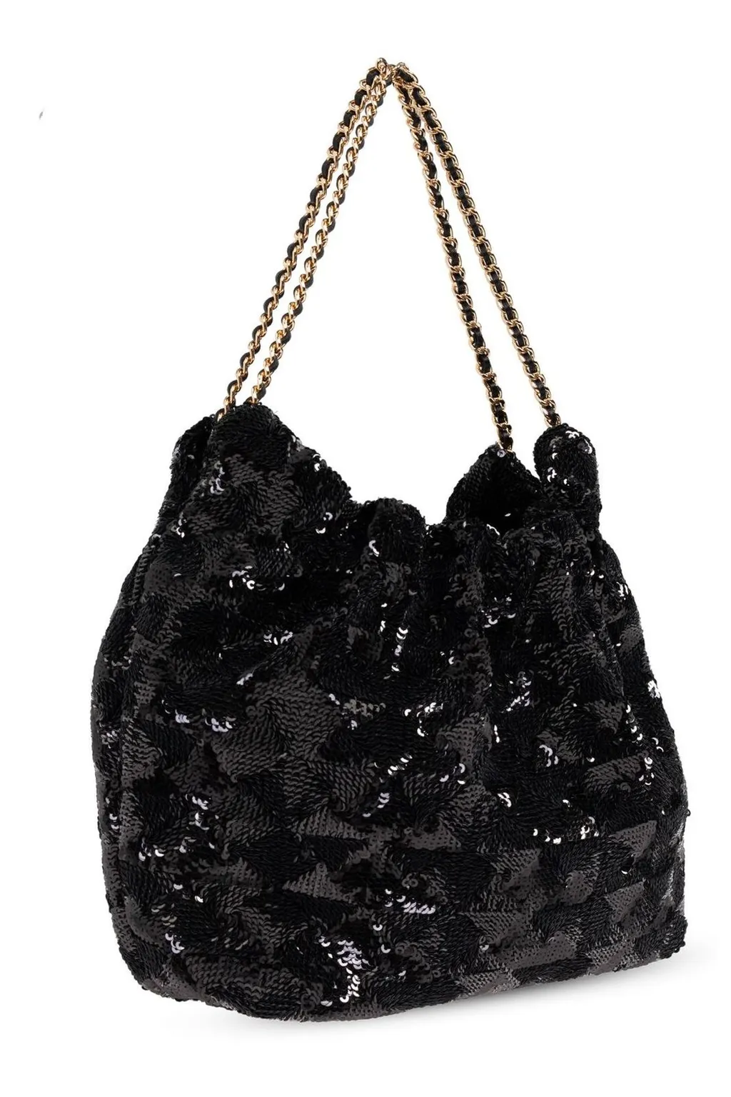 Sequin Bucket Bag